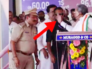 Karnataka CM Viral Video : मुख्यमंत्री सिद्धरामय्या यांनी पोलीस अधीक्षकांवर हात उगारल्याचा व्हिडिओ प्रसारित करणारा पोलीस शिपाई निलंबित !