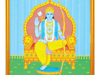 सच्चिदानंद परब्रह्म डॉ. आठवले यांच्या देवघरातील सनातन-निर्मित श्रीरामाच्या चित्रात मार्च २०२६ मध्ये झालेले सूक्ष्मातील पालट आणि त्यांचे अध्यात्मशास्त्रीय विश्लेषण