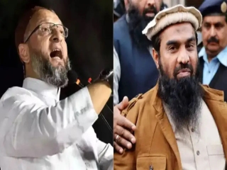 Terrorist Lakhvi : पाकमध्ये कारागृहात असतांना आतंकवादी लखवी बाप बनला !