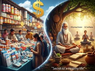 वैद्यकीय उपचारांचे बाजारीकरण होत असतांना आयुर्वेदाचे औषधोपचार, तसेच धर्माचरण आणि साधना हेच निरोगी जीवनाचे रहस्य असल्याची आलेली प्रचीती !