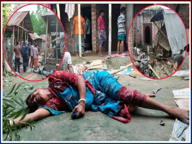 Bangladesh Rangpur Hindus Attacked : बांगलादेशात महंमद पैगंबर यांच्यावरील कथित आक्षेपार्ह पोस्ट नंतर मुसलमानांनी हिंदूंची १५ घरे जाळली