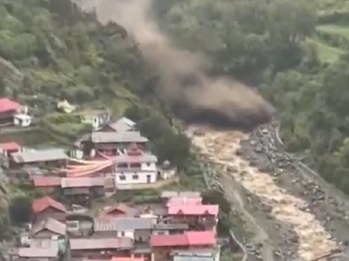 Uttarkashi Flood : उत्तरकाशी (उत्तराखंड) येथे पुरामुळे गाव वाहून गेले ! : ४ जणांचा मृत्यू, तर ५० जण बेपत्ता