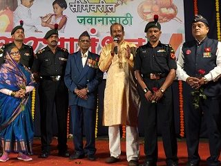 ‘एक राखी सीमेवरील जवानांसाठी’ उपक्रमामुळे सैनिकांचे मनोधैर्य वाढण्यास साहाय्य ! – एम्.एन्. पाटील, निवृत्त लष्करी अधिकारी