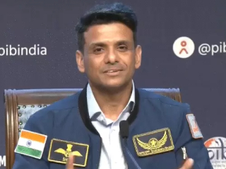 अंतराळ मोहिमेच्या वेळी गोळा केलेल्या माहितीचा उपयोग गगनयान मोहिमेसाठी होईल ! – Shubhanshu Shukla