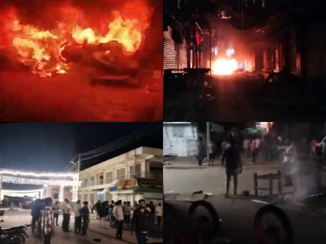 Mandya Stone Pelting : मद्दूरु (कर्नाटक) येथे गणेशविसर्जन मिरवणुकीवर मशिदीतून दगडफेक !