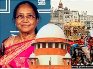 Banu Mushtaq : मैसुरू दसरोत्सवाचे उद्घाटन बानू मुश्ताक यांच्या हस्ते करण्याला विरोध करणारी याचिका सर्वोच्च न्यायालयाने फेटाळली