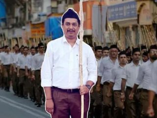 Praveen Kumar RSS : कर्नाटकात रा.स्व. संघाच्या मिरवणुकीत सहभागी झाल्याने सरकारी अधिकारी निलंबित