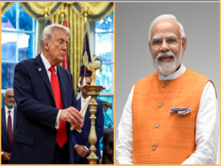 Trump Diwali Celebration : डॉनल्ड ट्रम्प यांनी व्हाईट हाऊसमध्ये साजरी केली दिवाळी !