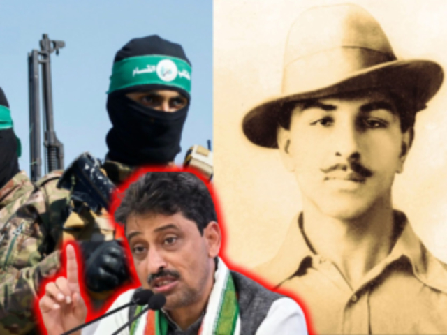 Congress MP Imran Masood : (म्हणे) ‘भगतसिंग आणि हमास एकसारखेच !’