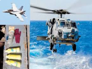 US Navy Aircrafts Crashed : दक्षिण चीन समुद्रात अर्ध्या घंट्याच्या अंतराने अमेरिकी नौदलाचे हेलिकॉप्टर आणि विमान कोसळले !