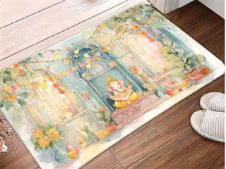 Lord Ganesh Doormat : आंतरराष्ट्रीय ऑनलाईन विक्री आस्थापन ‘शीन’ने विक्रीसाठी ठेवली श्री गणेशाचे चित्र असलेली पायपुसणी  