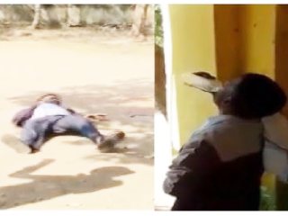 बुलढाणा येथील शाळेतील मद्यपी मुख्याध्यापकांचा शाळेच्या आवारात धिंगाणा !