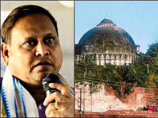 Murshidabad Babri Masjid : मुर्शिदाबाद (बंगाल) येथे बाबरी मशिदीच्या पायाभरणीचे लावण्यात आले फलक