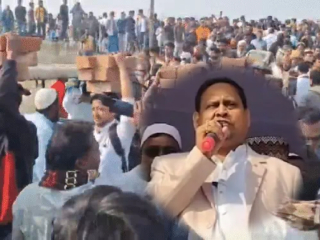 Murshidabad Babri Masjid : आमदार हुमायूं कबीर यांनी केली बाबरी मशिदीची पायाभरणी