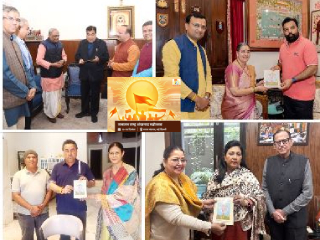 Shankhnad Mahotsav Delhi : केंद्रीय मंत्री नितीन गडकरी यांसह अन्य मान्यवरांना ‘सनातन राष्ट्र शंखनाद महोत्सवा’चे निमंत्रण ! : SRSmahotsav Delhi 2025