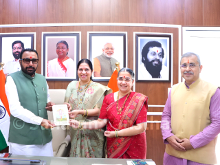 Shankhnad Mahotsav Delhi : केंद्रीय राज्यमंत्री प्रतापराव जाधव यांना देहली येथील ‘सनातन राष्ट्र शंखनाद महोत्सवा’चे निमंत्रण