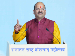 Shankhnad Mahotsav Delhi : सनातन धर्माच्या रक्षणासाठी मानसिक, बौद्धिक अन् आध्यात्मिक पातळीवर शौर्यजागरण करण्याची वेळ ! – अभय वर्तक, प्रवक्ते, सनातन संस्था  