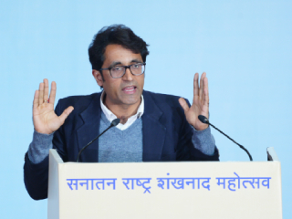 Shankhnad Mahotsav Delhi : अहिंदूंच्या वाढत्या लोकसंख्येविरुद्ध हिंदूऐक्याद्वारे लढा उभारणे आवश्यक ! – श्री. प्रदीप भंडारी, प्रवक्ते, भारतीय जनता पक्ष