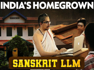 India’s Sanskrit LLM : भारत बनवत आहे संस्कृत भाषेतील ‘चॅट जीपीटी’सारखे एआय तंत्रज्ञान !
