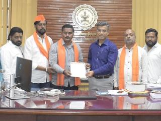 छत्रपती शिवाजी महाराज यांच्या फलकाची विटंबना करणार्‍या धर्मांधांवर कठोर कारवाईची मागणी !