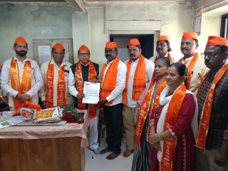 रमेश भोरे यांची ‘अखिल भारत हिंदु महासभे’च्या कोल्हापूर जिल्हा उपाध्यक्षपदी निवड !