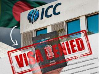 ICC Denied VISA : भारतीय आयसीसी अधिकार्‍याला बांगलादेशाने व्हिसा नाकारला !