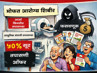 …स्वतःचे आरोग्य केवळ स्वतःच्या हातात !