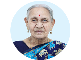 स्मृतीभ्रंश झालेला असूनही सतत सच्चिदानंद परब्रह्म डॉ. आठवले यांच्या अनुसंधानात असणार्‍या ६४ टक्के आध्यात्मिक पातळीच्या कै. (सुश्री) विजयालक्ष्मी चव्हाण !