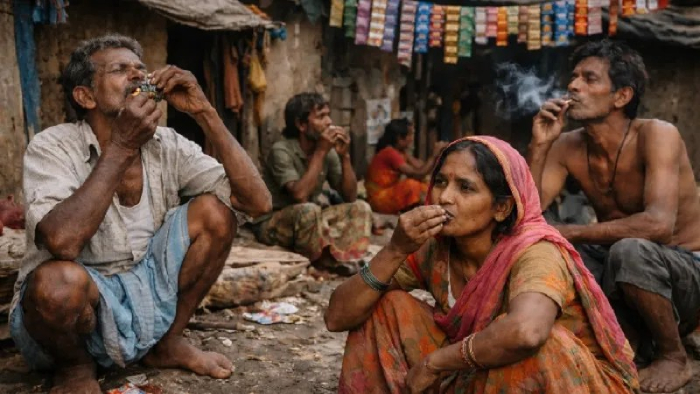 ग्रामीण भारतात शिक्षणापेक्षा गुटखा आणि तंबाखूजन्य पदार्थ यांवर होतो अधिक खर्च !