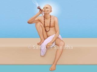 प.पू. गजानन महाराजांनी साधकाला प्रत्यक्ष दर्शन देऊन श्री गुरुचरित्राचे पारायण करण्यास सांगणे आणि ‘सच्चिदानंद परब्रह्म डॉ. आठवले यांनीच प.पू. गजानन महाराज यांच्या रूपात दर्शन दिले’, असे वाटणे