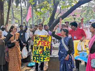 पॅलेस्टाईनच्या समर्थनार्थ आंदोलन केल्याप्रकरणी २३ जणांविरुद्ध गुन्हा नोंद !