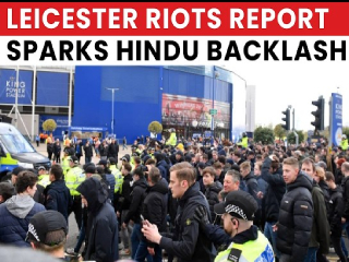 Leicester Violence : दंगलीला हिंदू आणि हिंदुत्व उत्तरदायी असल्याचा आरोप
