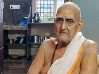 गाणगापूर येथील श्री दत्त मंदिराचे मुख्य पुजारी भीम भटगुरुजी यांचा देहत्याग !