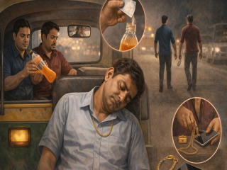 डोंबिवली येथे शीतपेयातून गुंगीचे औषध देत रिक्शाचालकाची लूट !