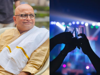 (म्हणे) ‘राजकारण्यांसमवेत मद्य न पिणारा पत्रकारच नाही !’ – Dinesh Amin Mattu