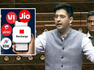 १२ महिन्यांत १३ वेळा ‘मोबाईल रिचार्ज’ का करावा लागतो ? – Raghav Chadha