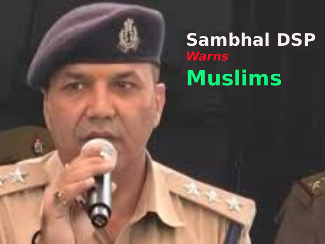 इराणविषयी इतकेच प्रेम असेल, तर तिथे जाऊन त्याला पाठिंबा द्या ! – Sambhal DSP Kuldeep Kumar