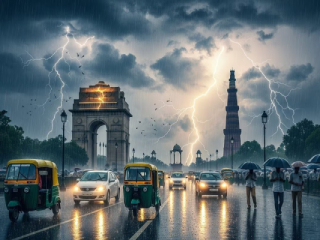 Rain Alert : उत्तर भारतात वादळी पाऊस : काही ठिकाणी गारपीट होण्याची शक्यता