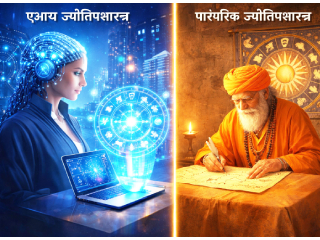 कृत्रिम बुद्धीमत्ता (एआय) आणि पारंपरिक ज्योतिषशास्त्र यांतील भेद !