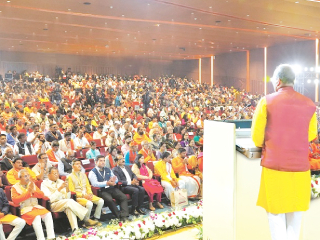 नवी देहली (इंद्रप्रस्थ) येथे झालेल्या ‘सनातन राष्ट्र शंखनाद महोत्सवा’त पहिल्या आणि दुसर्‍या दिवशी घडलेल्या विविध घटनांशी संबंधित एकूण सूक्ष्म सूत्रे !