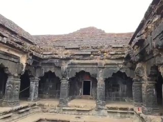 श्रीक्षेत्र महाबळेश्वर येथील कृष्णाबाई (पंचगंगा) मंदिराच्या छताचा भाग कोसळला !
