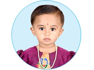 देवाची आवड असलेली ५२ टक्के आध्यात्मिक पातळीची उच्च स्वर्गलोकातून पृथ्वीवर जन्माला आलेली पुणे येथील चि. तुळजा अनिल साळुंखे (वय २ वर्षे) !