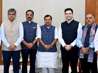 Raghav Chadha : ‘आप’चे राज्यसभेचे १० पैकी ७ खासदार भाजपमध्ये जाणार !