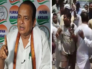 झारखंडमध्ये काँग्रेसचे नेते तथा आरोग्यमंत्री इरफान अन्सारी यांच्या समर्थकांकडून पत्रकारांना मारहाण !