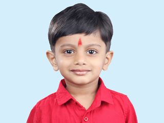 देवाची आवड असलेला ५२ टक्के आध्यात्मिक पातळीचा उच्च स्वर्गलोकातून पृथ्वीवर जन्माला आलेला कोल्हापूर येथील चि. अर्जुन ओंकार जगदाळे (वय ४ वर्षे) !