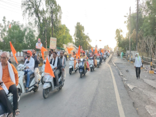 अकोला येथे हिंदु राष्ट्र-जागृती सभेनिमित्त भव्य वाहनफेरी !