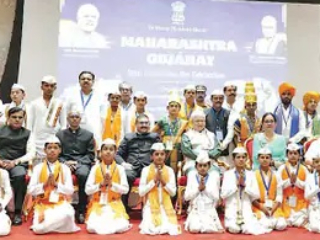 राजभवनात सिल्लोड (छत्रपती संभाजीनगर) येथील बाल वारकर्‍यांचा ‘भक्ती सोहळा’ !