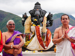Latin America Shri Ganesha Murthy : लॅटिन अमेरिकेत श्री गणेशमूर्तीची प्राणप्रतिष्ठापना !