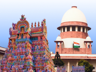 दक्षिण भारतीय राज्यांमधील मंदिर सरकारीकरणाच्या वैधतेवर सर्वोच्च न्यायालय पुन्हा सुनावणी करणार !