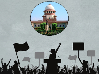 लोकांना कायदेशीर मार्गाने आंदोलन करण्याचा अधिकार; परंतु लोकांसाठी अडचण निर्माण करता येणार नाही ! – सर्वोच्च न्यायालय